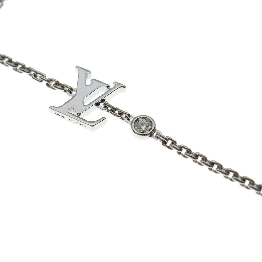LOUIS VUITTON(ルイヴィトン) ブレスレット イディール ブロッサム LV Au750 K18 WG ホワイトゴールド Q95581