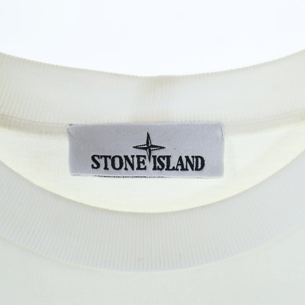STONE  ホワイト トレーナー ホワイト（白）系 STONE ISLAND(ストーンアイランド) スウェット