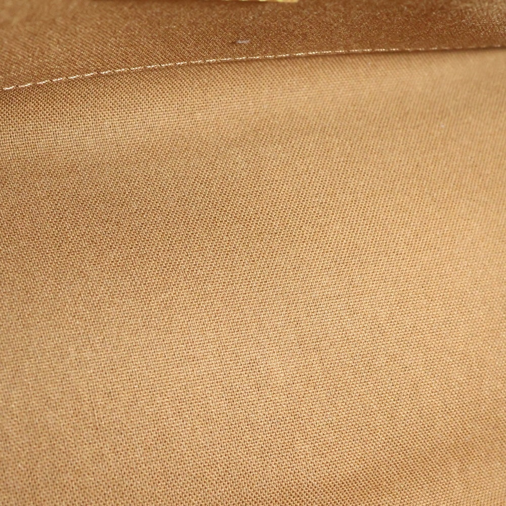LOUIS VUITTON(ルイヴィトン) モノグラム ポパンクールPM ハンドバッグ ミニバッグ ブラウン ゴールド金具 レザー×PVC M40009
