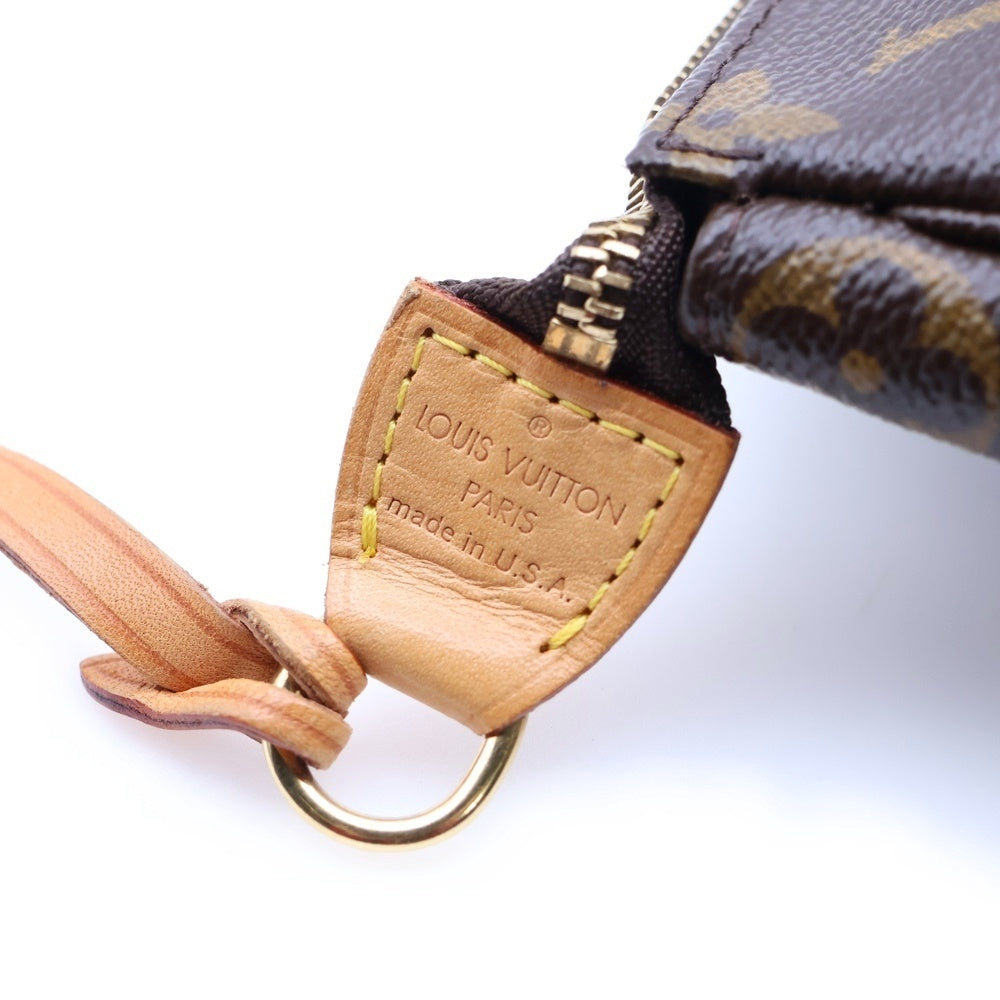 LOUIS VUITTON(ルイヴィトン) モノグラム アクセソワール ハンドバッグ ミニバッグ ブラウン PVCレザー M51980