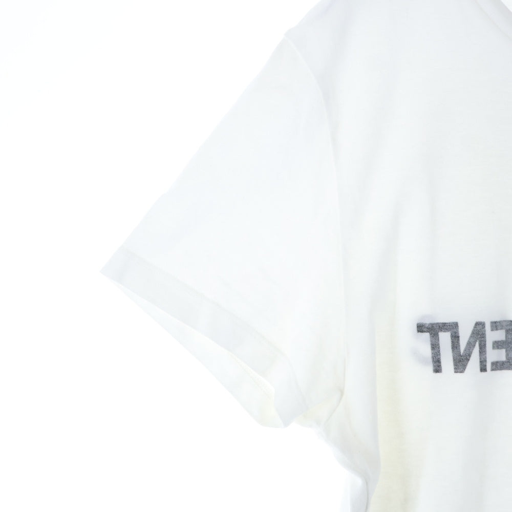 SAINT LAURENT PARIS(サンローランパリ) リバースロゴ ショートスリーブTシャツ ホワイト #53 663278