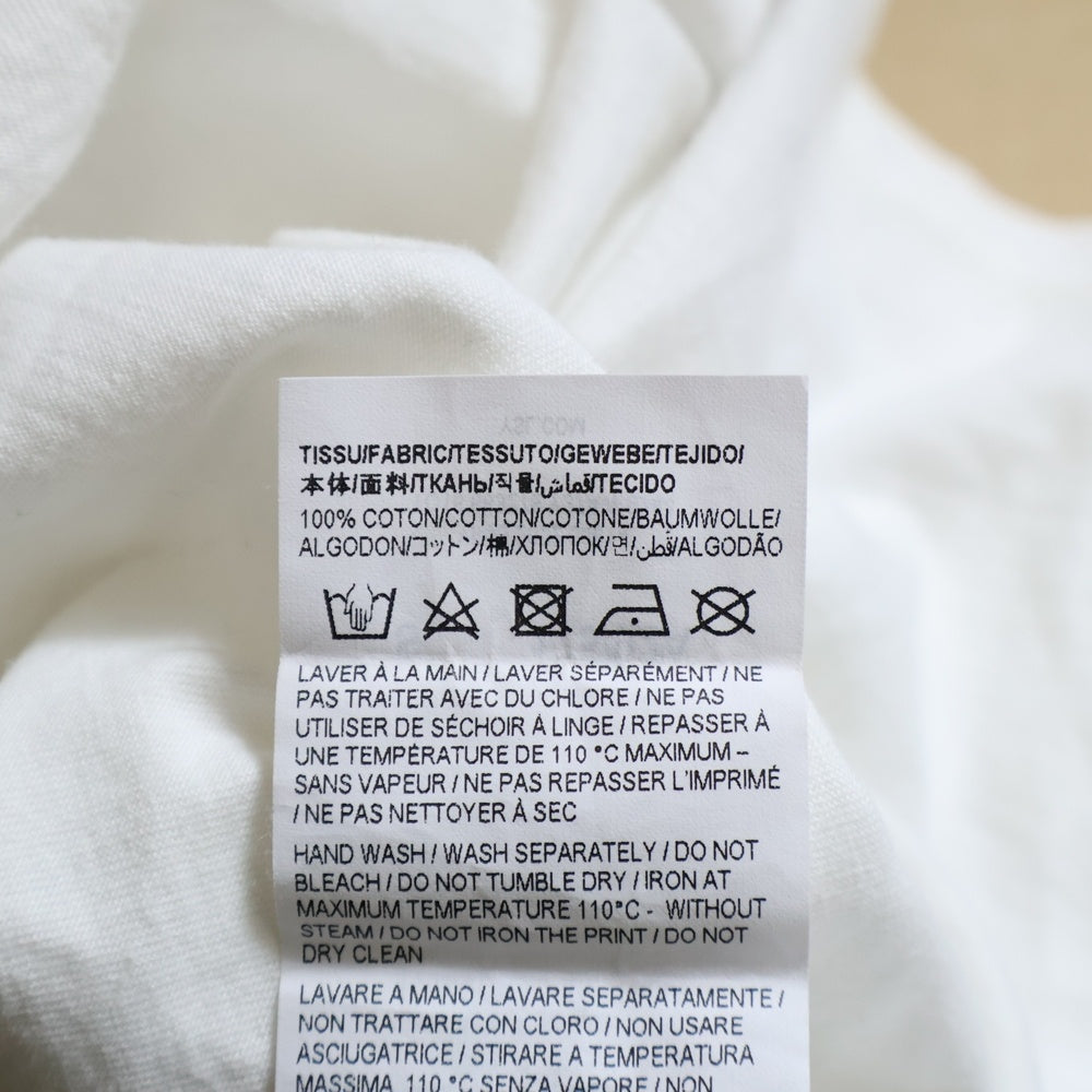 SAINT LAURENT PARIS(サンローランパリ) リバースロゴ ショートスリーブTシャツ ホワイト #53 663278