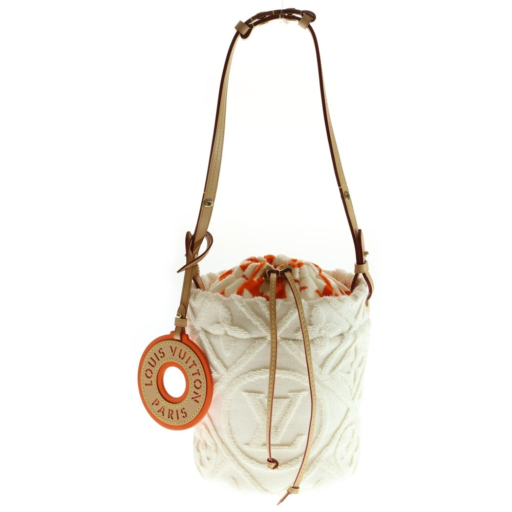 LOUIS VUITTON(ルイヴィトン) LVバイ ザ プール バケット LVバケーション ショルダーバッグ アイボリー パイル M25146 ICタイプ