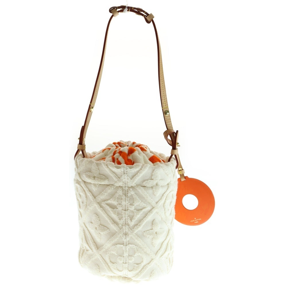 LOUIS VUITTON(ルイヴィトン) LVバイ ザ プール バケット LVバケーション ショルダーバッグ アイボリー パイル M25146 ICタイプ