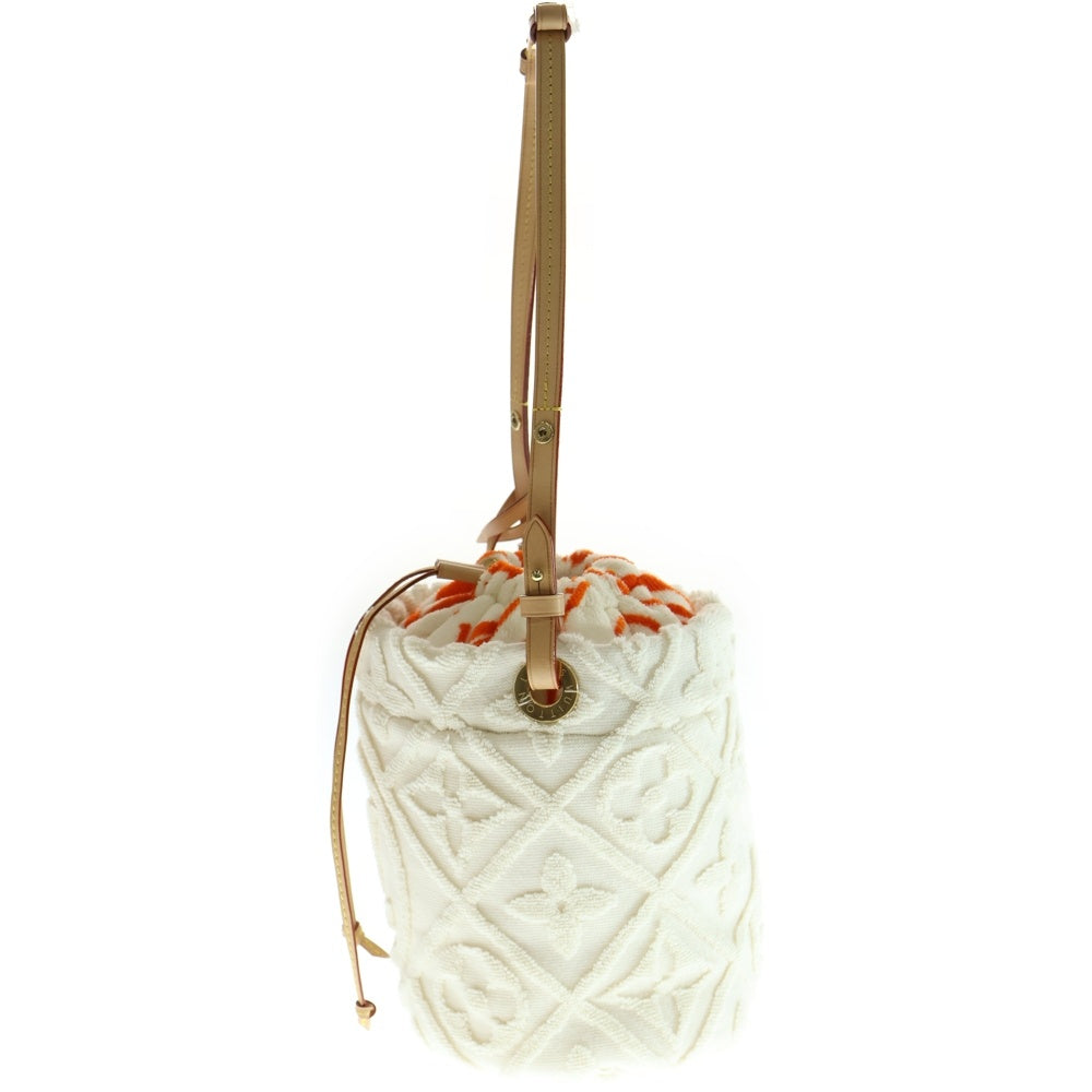 LOUIS VUITTON(ルイヴィトン) LVバイ ザ プール バケット LVバケーション ショルダーバッグ アイボリー パイル M25146 ICタイプ