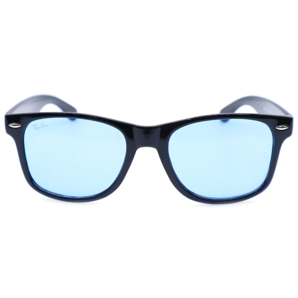 Ray Ban(レイバン) ウェリントンカラーレンズサングラス アイウェア ブラック/ブルー RB2140 56□20-139