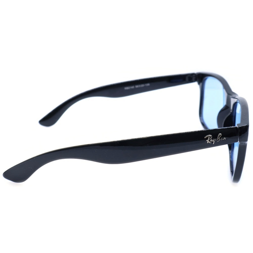 Ray Ban(レイバン) ウェリントンカラーレンズサングラス アイウェア ブラック/ブルー RB2140 56□20-139