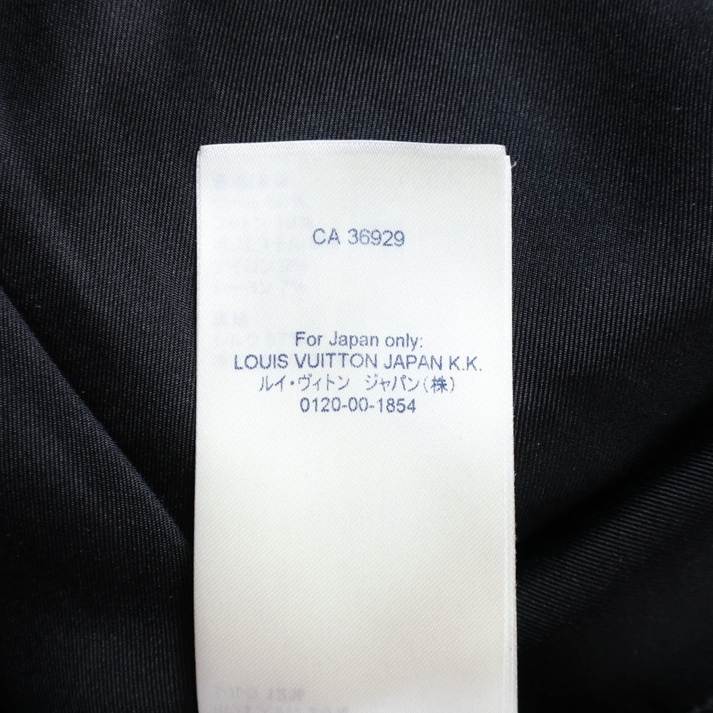 LOUIS VUITTON(ルイヴィトン) 21AW ミックス ラメ ツイード スケーター モノグラムベルト クルーネック 半袖 ミディアム ワンピース ドレス レッド/ブラウン レディース RW212W FH0 FLDR57