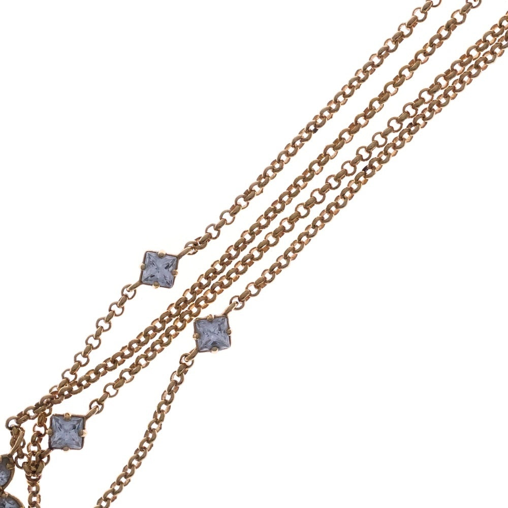 LOUIS VUITTON(ルイヴィトン) ネックレス・レディ LV ペンダント チェーン ゴールド M01845