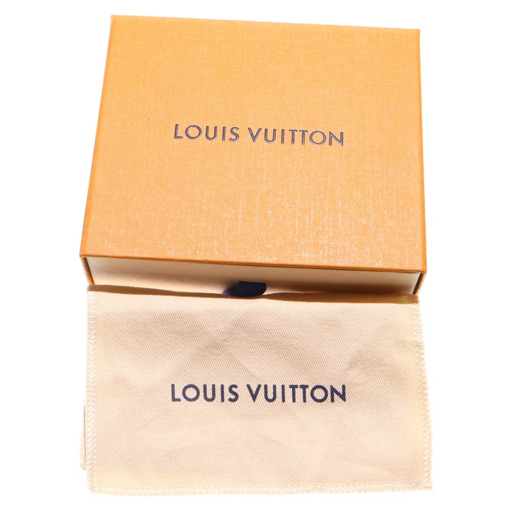 LOUIS VUITTON(ルイヴィトン) バッグチャーム LV ミニショッパー キーホルダー バッグチャーム レザー オレンジ M02699 シルバー金具
