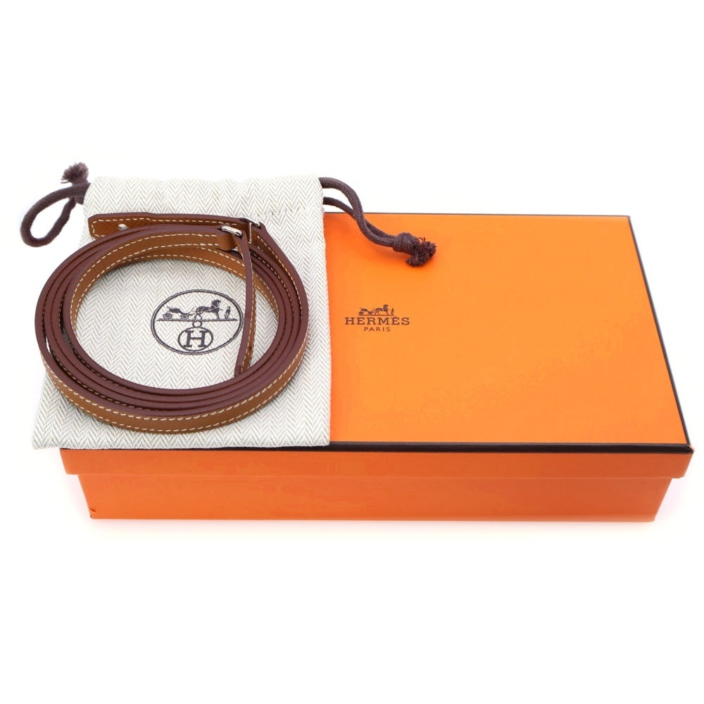 HERMES(エルメス) コンスタンストゥーゴー ロングウォレット ゴールド エプソン シルバー金具 W刻印 財布