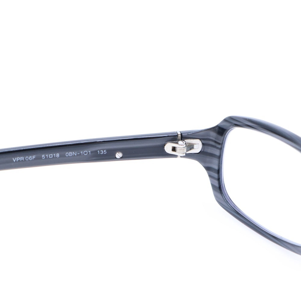 PRADA(プラダ) メガネ グレーフレーム クリアレンズ VPR06F