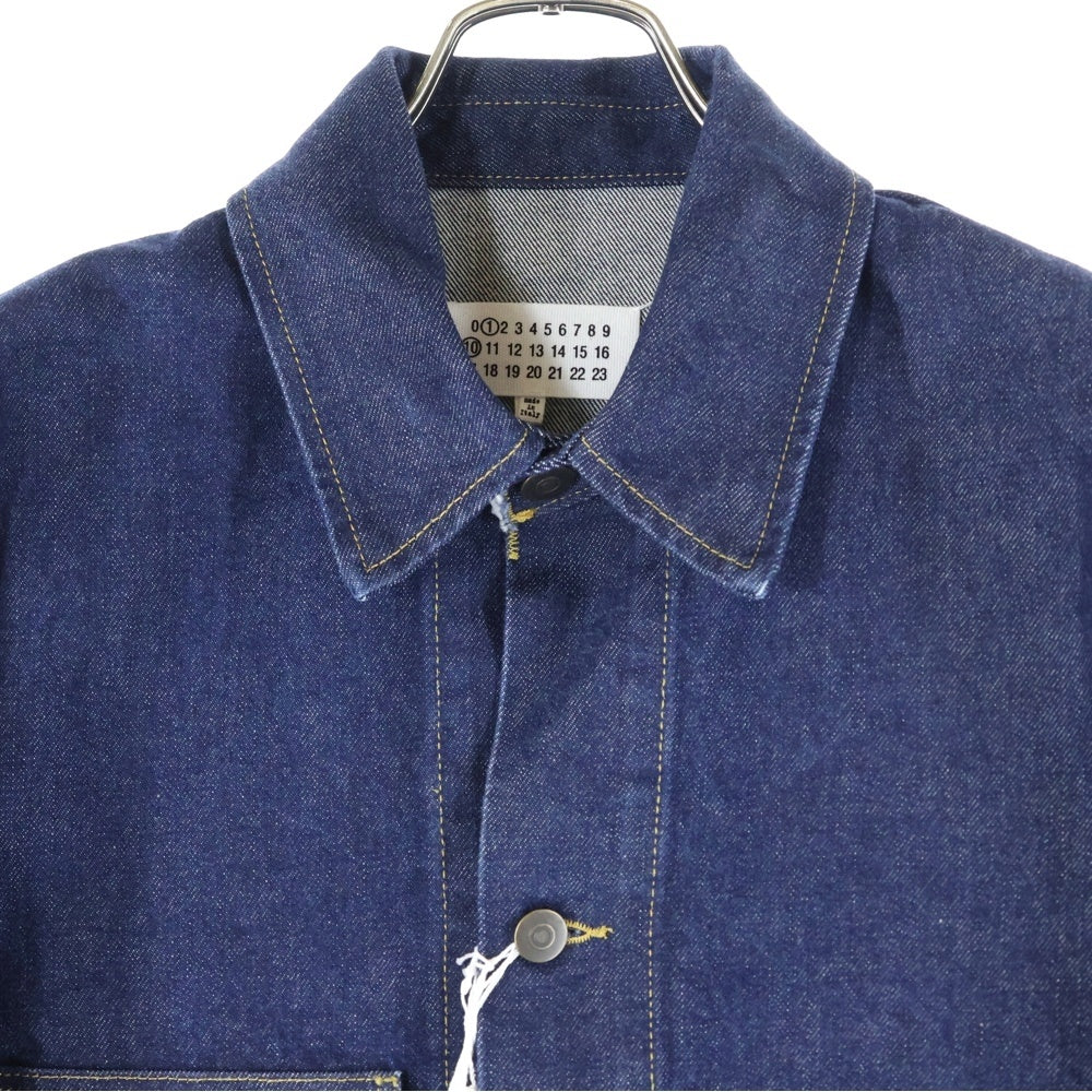 Maison Margiela 0(メゾンマルジェラ) 22AW 4Pocket Dnim Jacket 4ポケットロングデニムジャケット ブルー S51DL0399 S30736