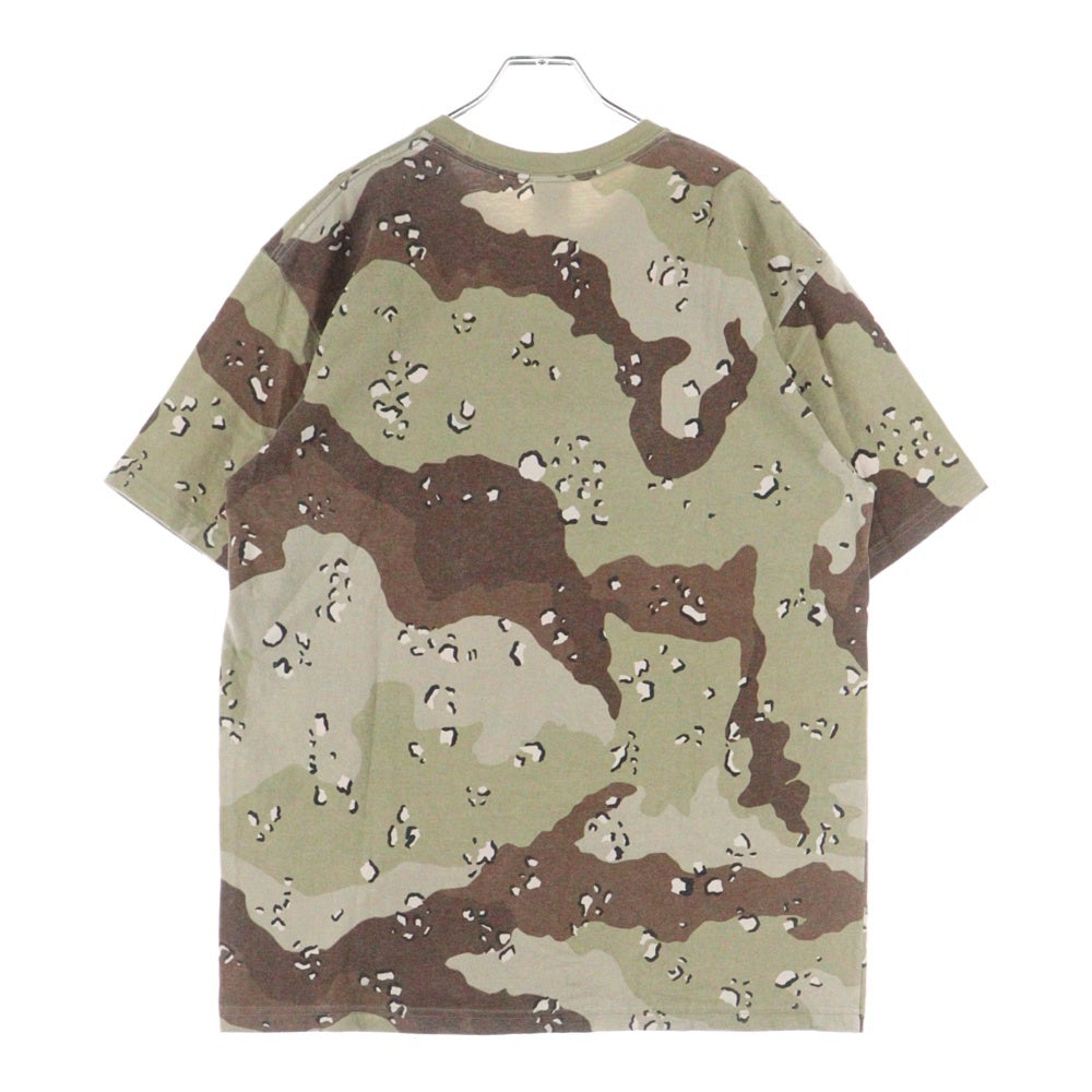 SUPREME(シュプリーム) 25SS Announcing Tee アナウンシング ハートロゴプリント チョコチップカモ 迷彩 クルーネック半袖Tシャツ カットソー