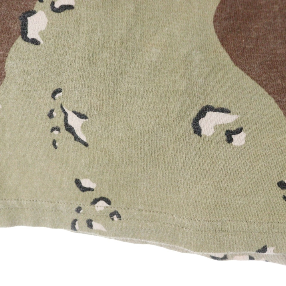 SUPREME(シュプリーム) 25SS Announcing Tee アナウンシング ハートロゴプリント チョコチップカモ 迷彩 クルーネック半袖Tシャツ カットソー