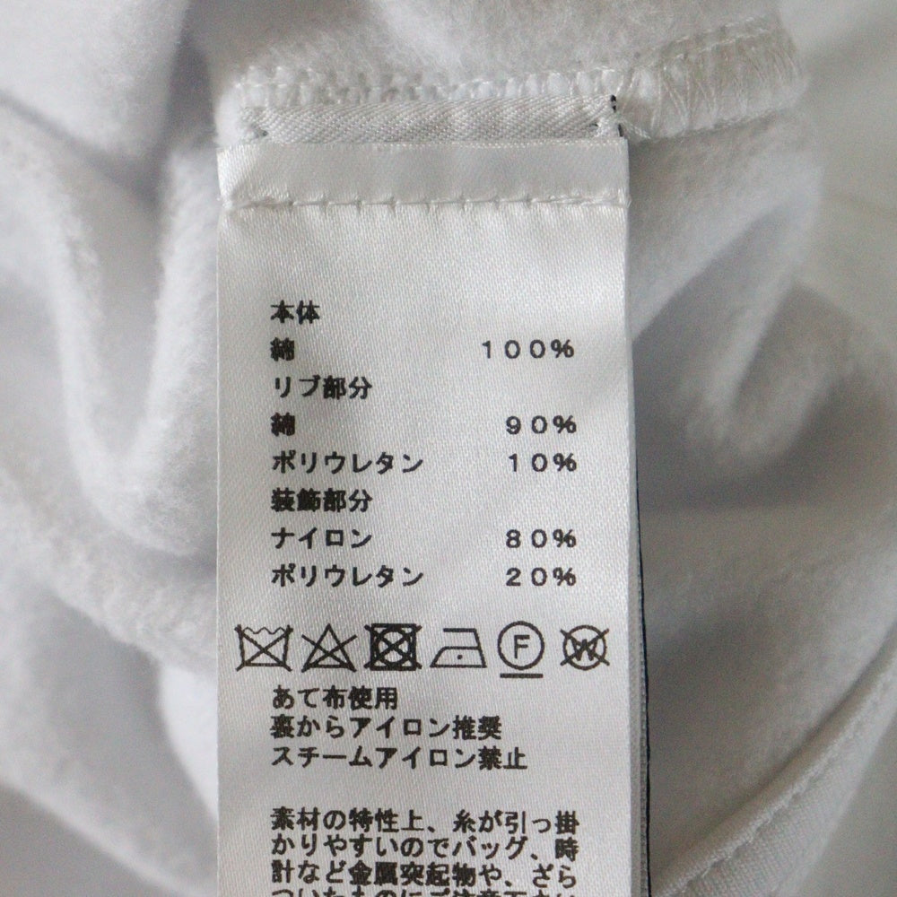 HERMES(エルメス) 24SS Boite Surprise ボワットシュルプリーズ サプライズボックス クルーネック長袖スウェットトレーナー ホワイト