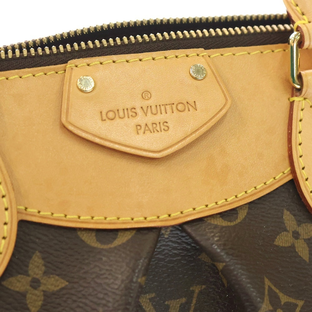LOUIS VUITTON(ルイヴィトン) セギュール モノグラム PVC レザー 2WAY ハンド ショルダーバッグ ゴールド金具 ブラウン M41632