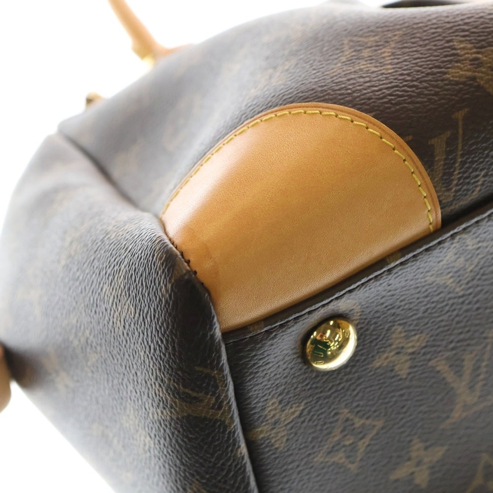 LOUIS VUITTON(ルイヴィトン) セギュール モノグラム PVC レザー 2WAY ハンド ショルダーバッグ ゴールド金具 ブラウン M41632