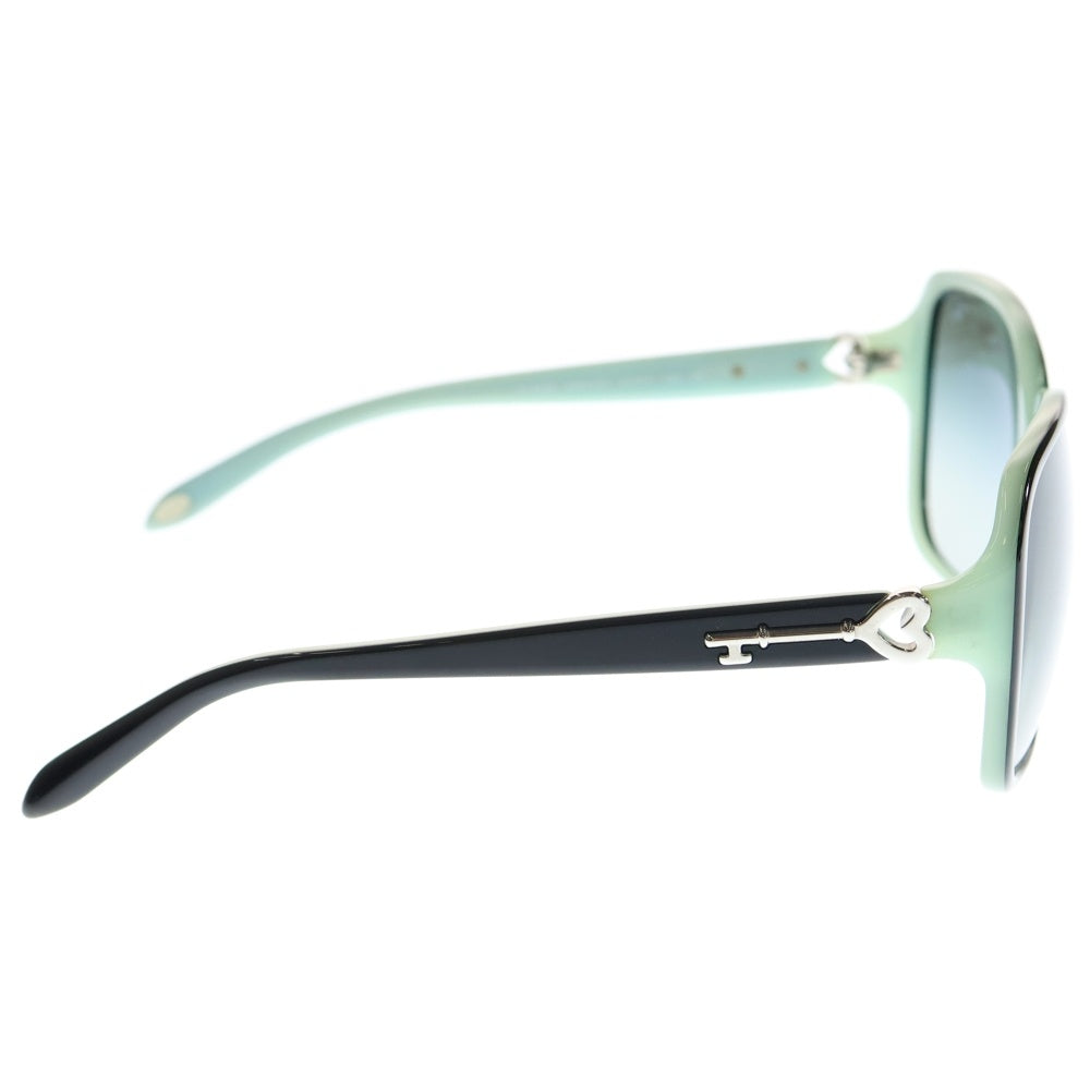 TIFFANY & Co.(ティファニー) ウェリントン サングラス ブルー×ブラック TF4056 アイウェア レディース