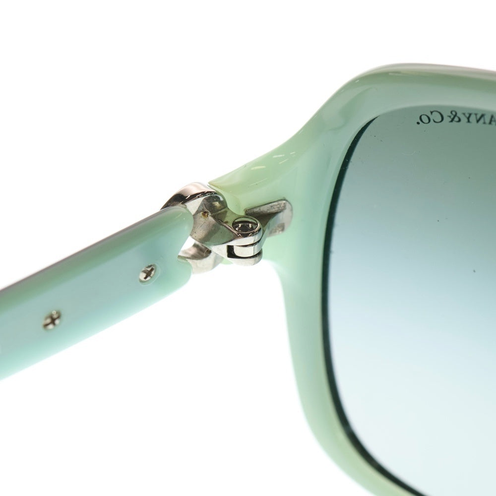 TIFFANY & Co.(ティファニー) ウェリントン サングラス ブルー×ブラック TF4056 アイウェア レディース