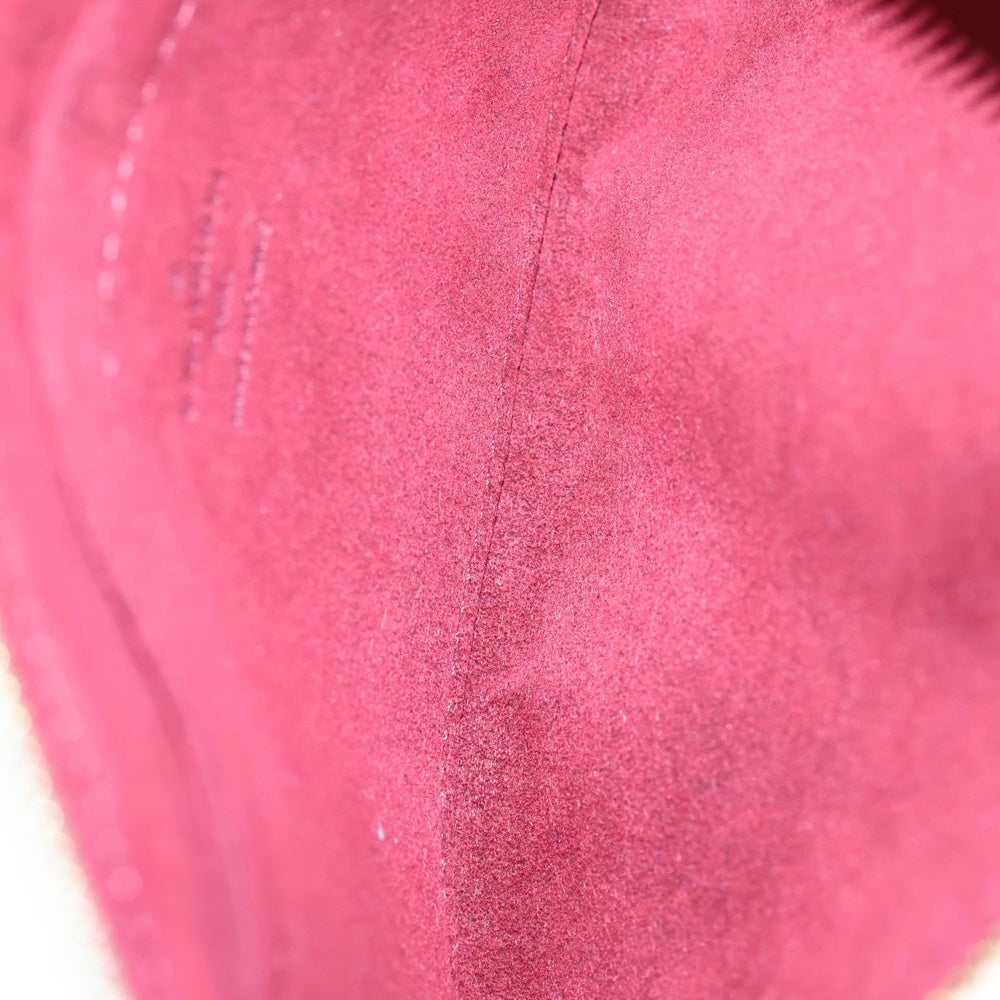 CHANEL(シャネル) ポシェット ミラMM モノグラム マルチカラー PVC レザー アクセサリーポーチ ハンドバッグ ゴールド金具 ホワイト/ブラウン M60096