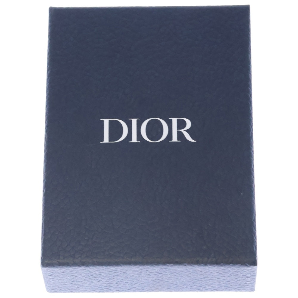 Christian Dior(クリスチャンディオール) CDロゴ ダイス ネックレス ペンダント チェーン シルバー