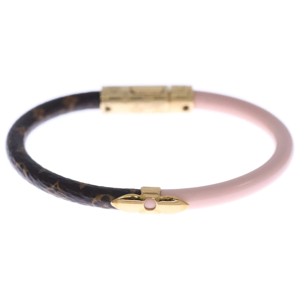 LOUIS VUITTON(ルイヴィトン) ブラスレ デイリー コンフィデンシャル ブレスレット ピンク×ブラウン M6244F
