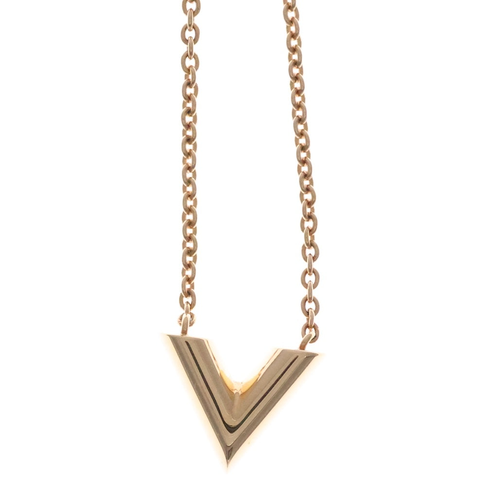 LOUIS VUITTON(ルイヴィトン) エッセンシャルV ネックレス ペンダント チェーン ゴールド GP M61083