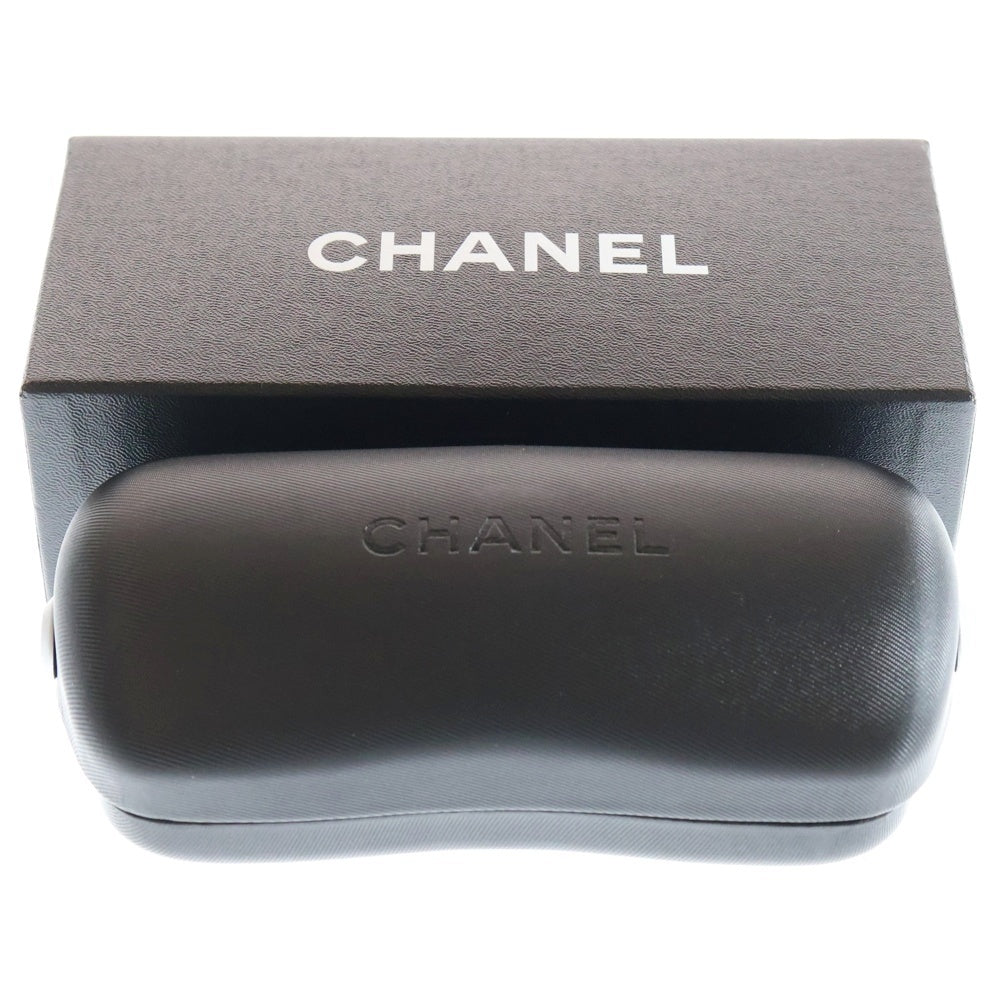CHANEL(シャネル) サングラス ココマーク ウェリントン セルフレーム フルリム サングラス パープルフレーム グラデーションレンズ シルバー金具