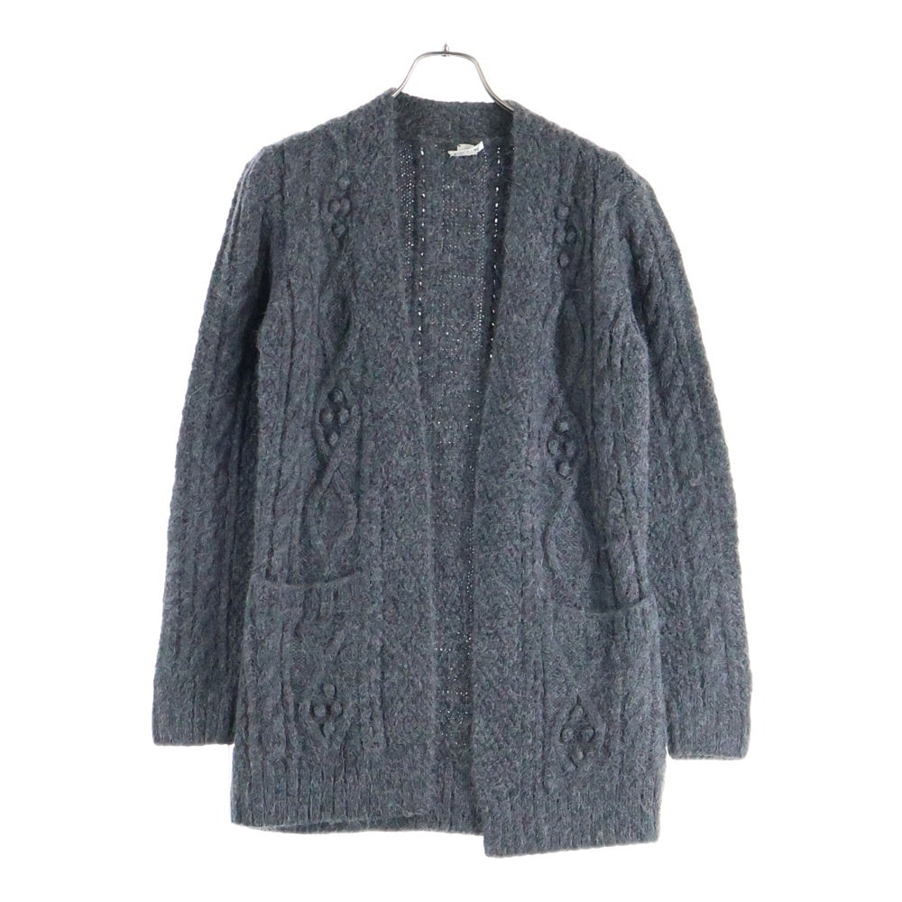 HERMES(エルメス) アルパカ ウール カーディガン グレー