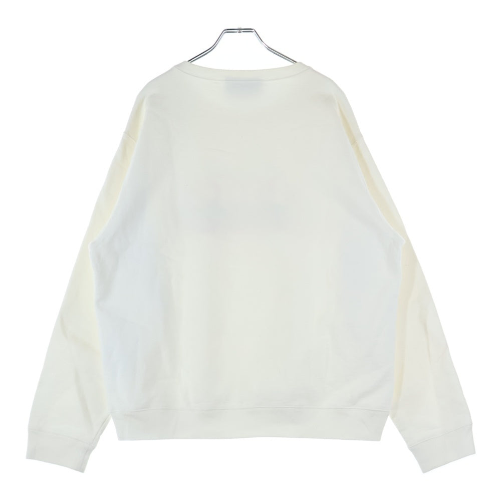 GUCCI(グッチ) ロゴプリント クルーネック プルオーバー スウェット