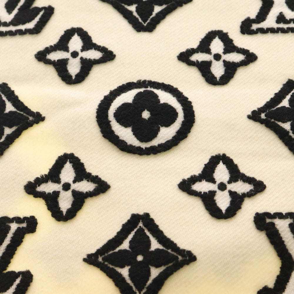 LOUIS VUITTON(ルイヴィトン) LV 3D モノグラム シルク混 カシミヤ