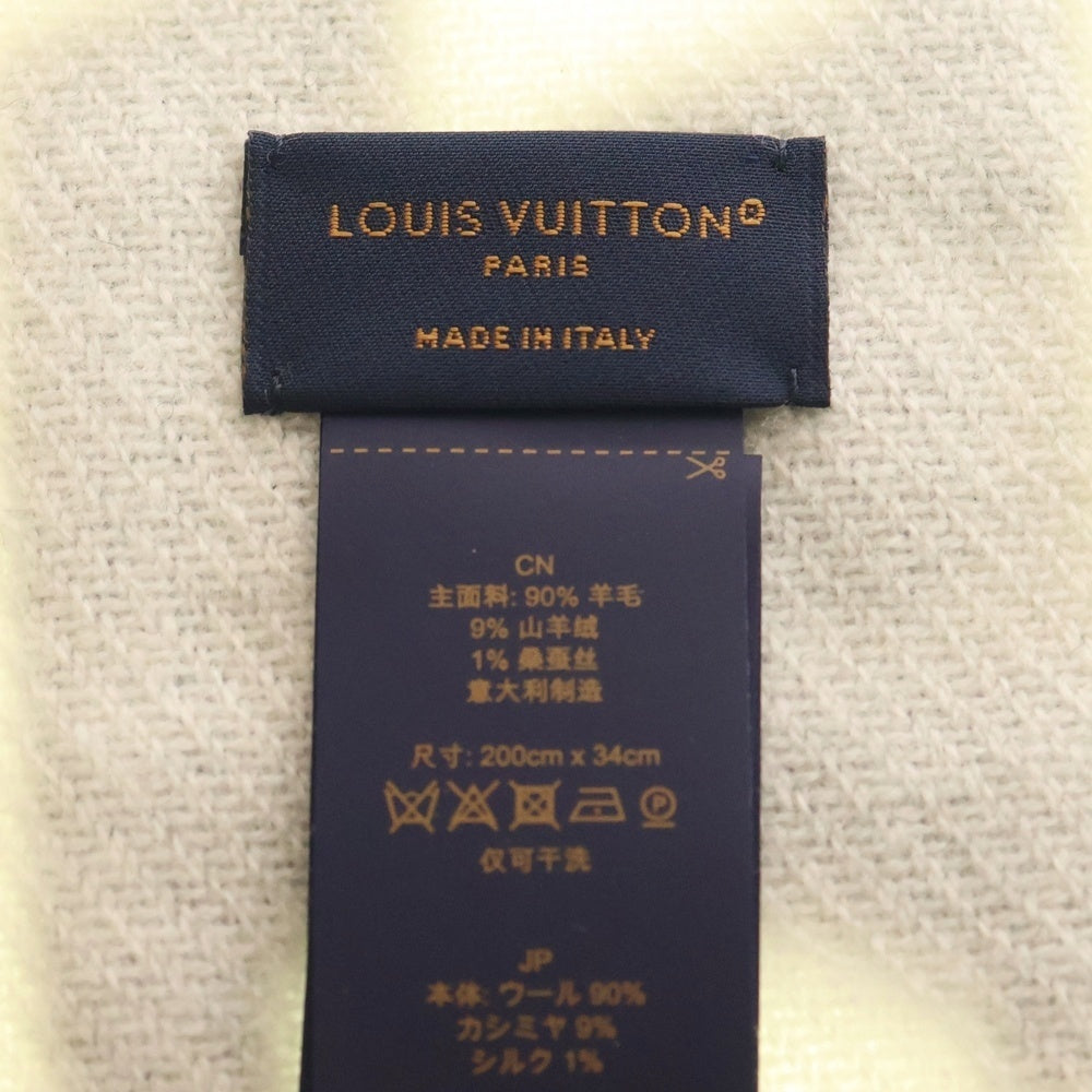 LOUIS VUITTON(ルイヴィトン) LV 3D モノグラム シルク混 カシミヤ