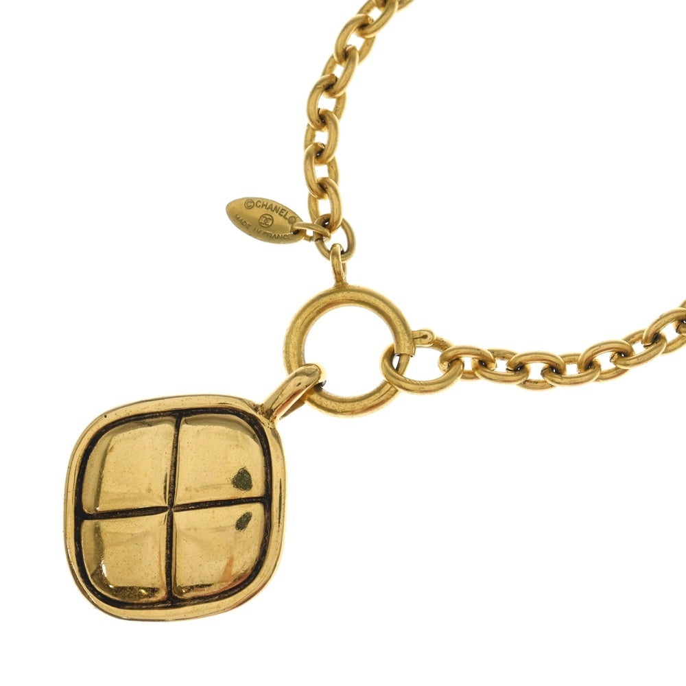 CHANEL(シャネル) ココマーク ひし形ネックレス ペンダント チェーン ゴールド