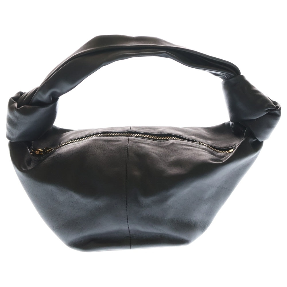 BOTTEGA VENETA(ボッテガヴェネタ) ボッテガ ダブルノット ハンドバッグ レザー ブラック