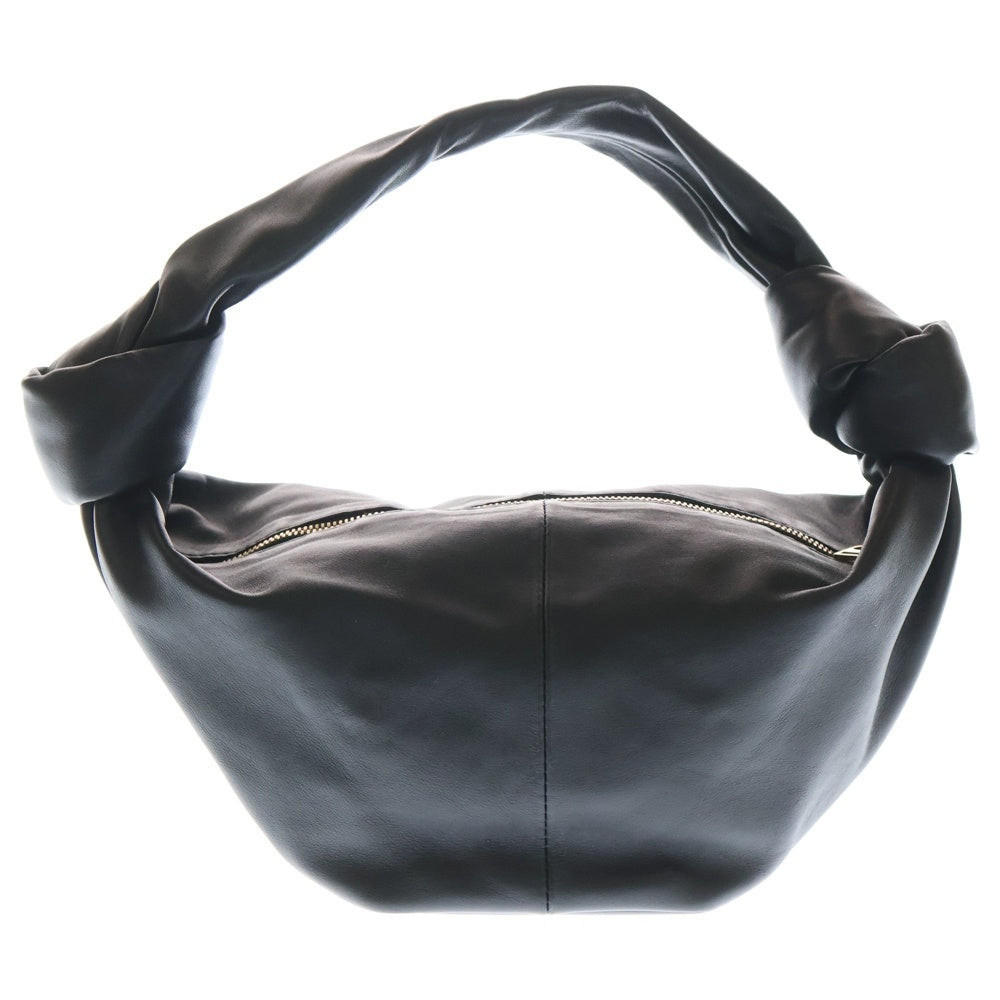 BOTTEGA VENETA(ボッテガヴェネタ) ボッテガ ダブルノット ハンドバッグ レザー ブラック