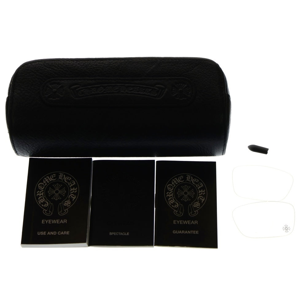 CHROME HEARTS(クロムハーツ) SUGAR WALLS シュガーウォール CHクロステンプル トップリム フレーム サングラス メガネ 眼鏡 アイウェア ブラック/ブラウン
