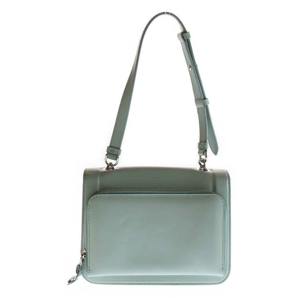 Salvatore Ferragamo(サルヴァトーレ フェラガモ) ヴァラ リボン ショルダーバッグ ライトブルー レザー レディース