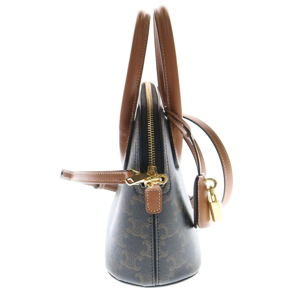 美品！CELINE スモール トリオンフ 2way ショルダー ハンドバッグ アウトレット】【ラスト1点】CELINE セリーヌ ハンドバッグ 2WAY