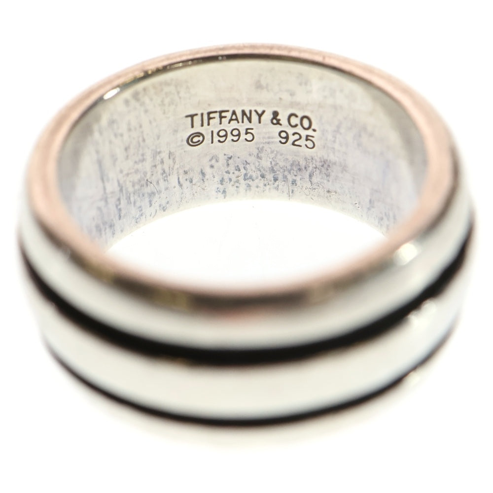 TIFFANY & Co.(ティファニー) グルーブド ダブルライン リング 指輪