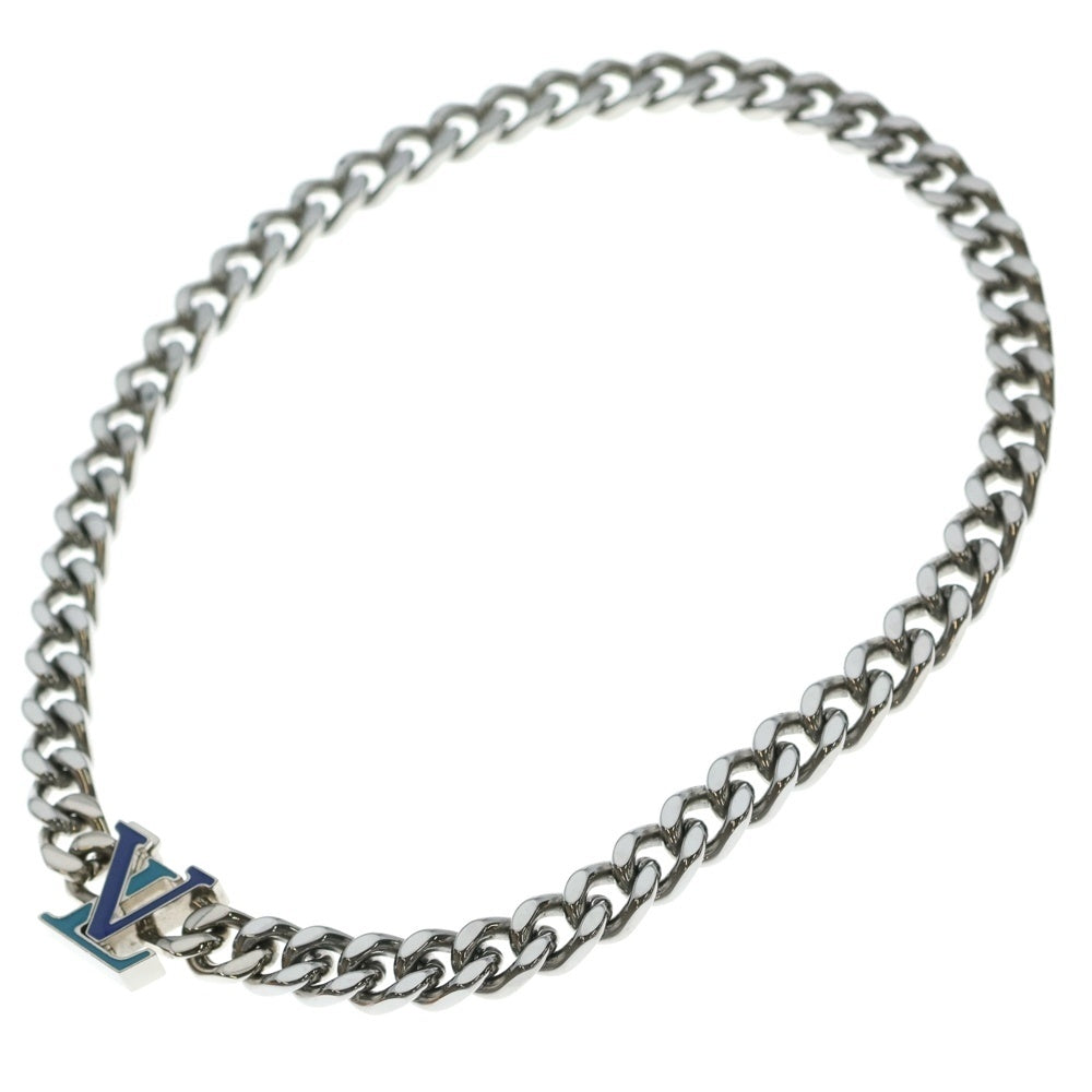 LOUIS VUITTON(ルイヴィトン) コリエ LVチェーン ネックレス シルバー