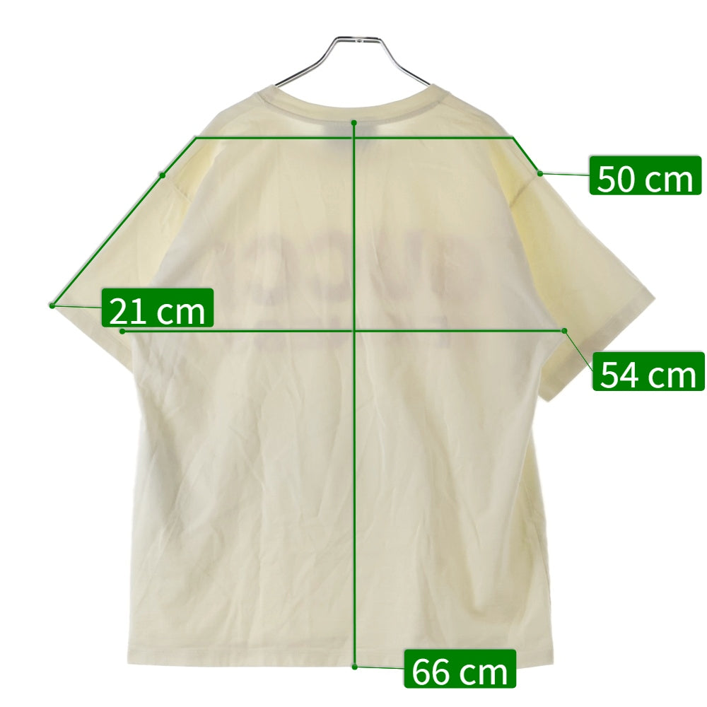 GUCCI(グッチ) ロゴプリント クルーネック 半袖Tシャツ カットソー