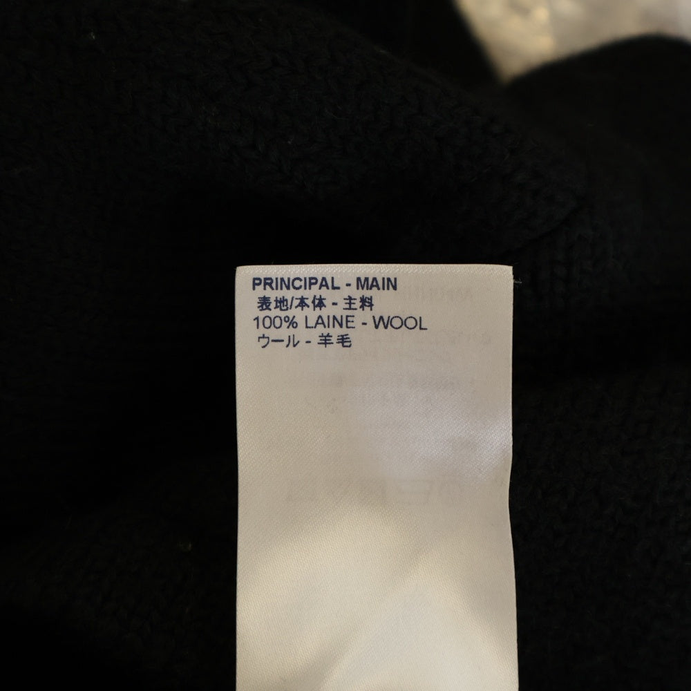 LOUIS VUITTON(ルイヴィトン) 19AW バーコード ロゴ ジャガード ウール クルーネック プルオーバー 長袖ニット セーター ブラック RM192M NOL HHN04W