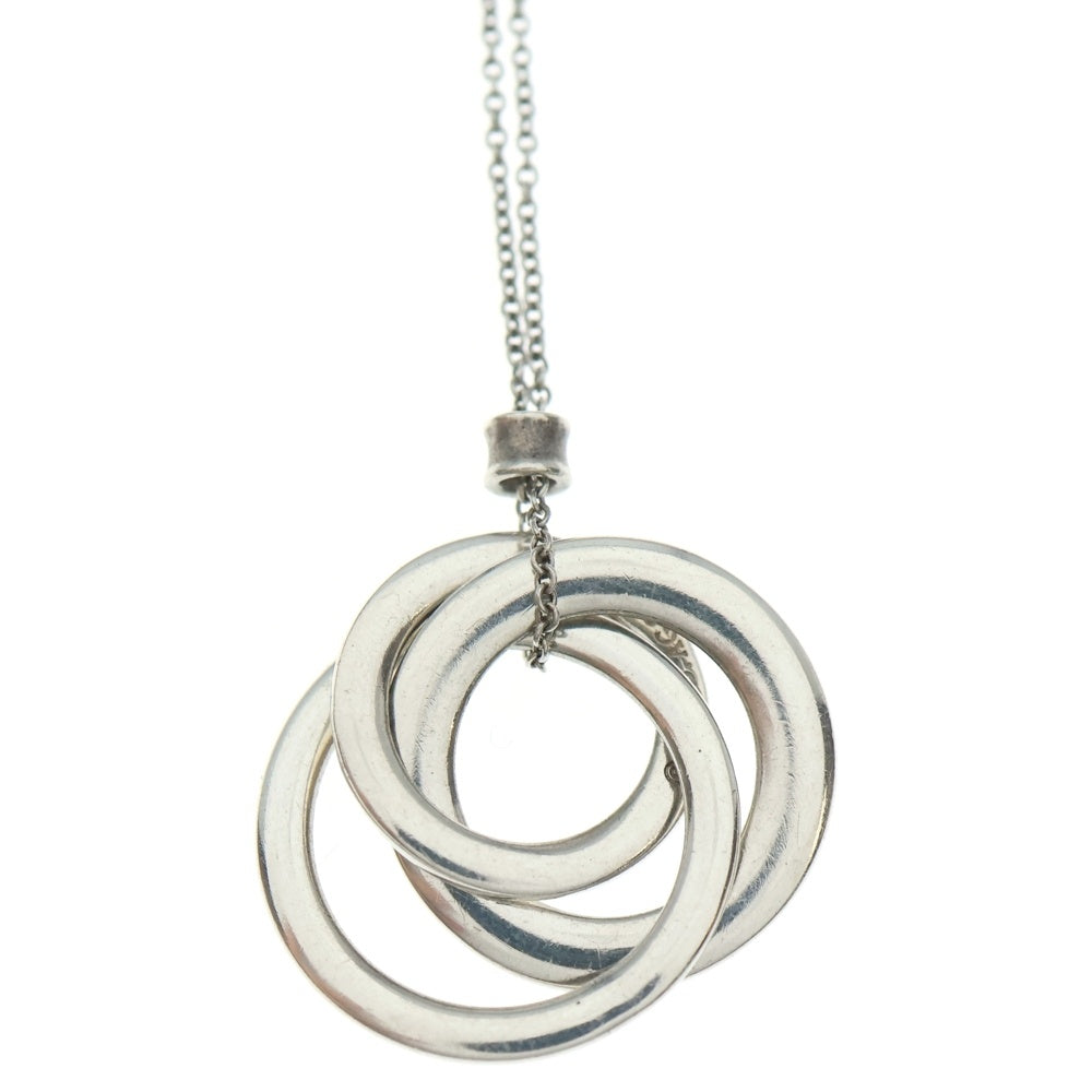 TIFFANY & Co.(ティファニー) 1837 インターロッキング スリー サークル ペンダント ネックレス チェーン シルバー SV925