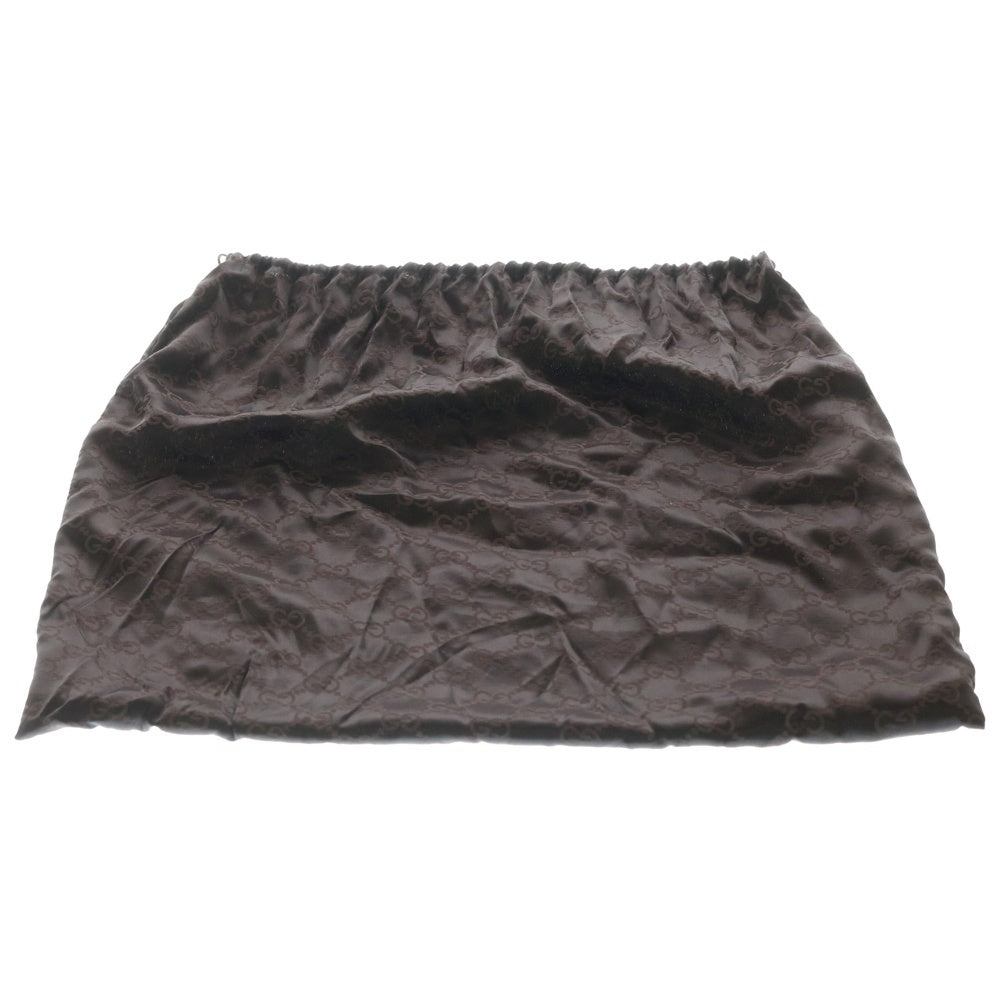 GUCCI(グッチ) GGキャンバス シェリーライン ハンドバッグ ベージュ×ブラウン レザー×PVC 130995 ゴールド金具 レディース