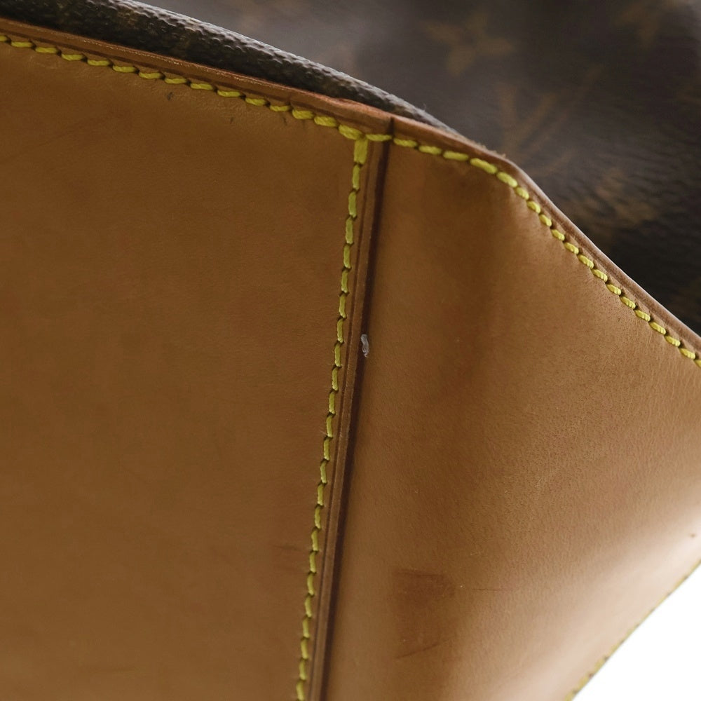 【希少】ルイヴィトン　ミニトートバッグ　カバピアノ　モノグラムレザー　ブラウン ルイヴィトンミニトートバッグカバピアノモノグラムレザーブラウン