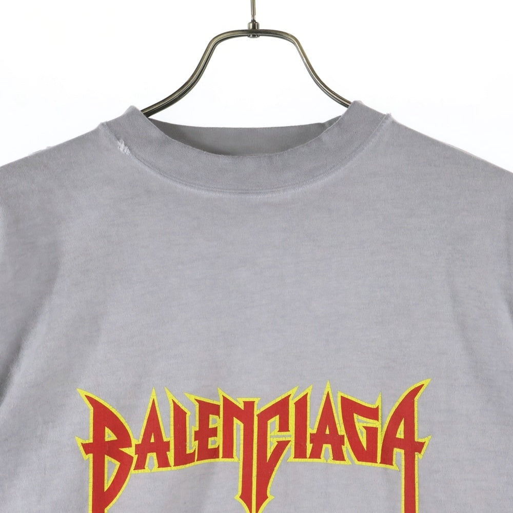 BALENCIAGA(バレンシアガ) 22SS METAL DOUBLE SLEEVE ダメージ加工