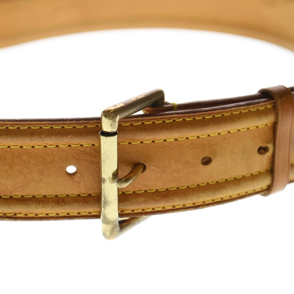 LOUIS VUITTON(ルイヴィトン) ピキュールセリエ レザー ベルト ゴールド金具 ブラウン M6854U