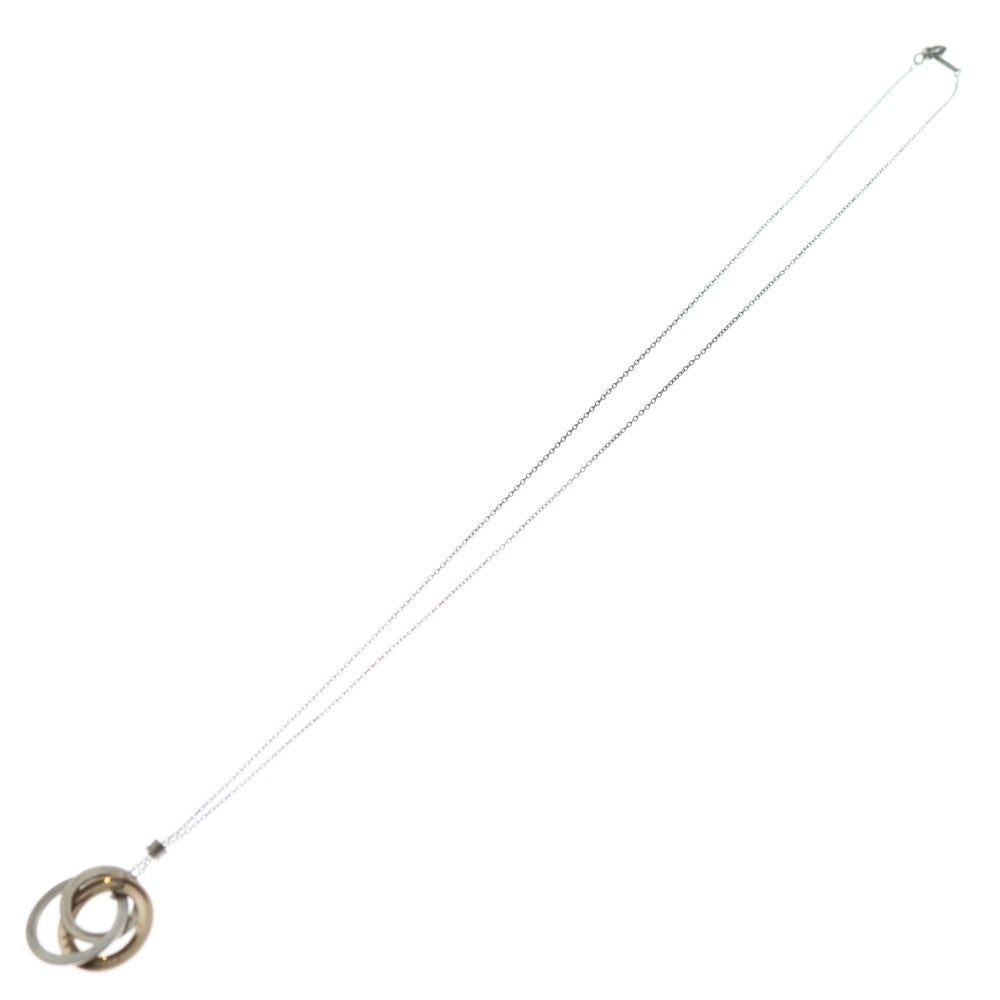 TIFFANY & Co.(ティファニー) 1837 インターロッキング サークル ネックレス Ag925 SV シルバー