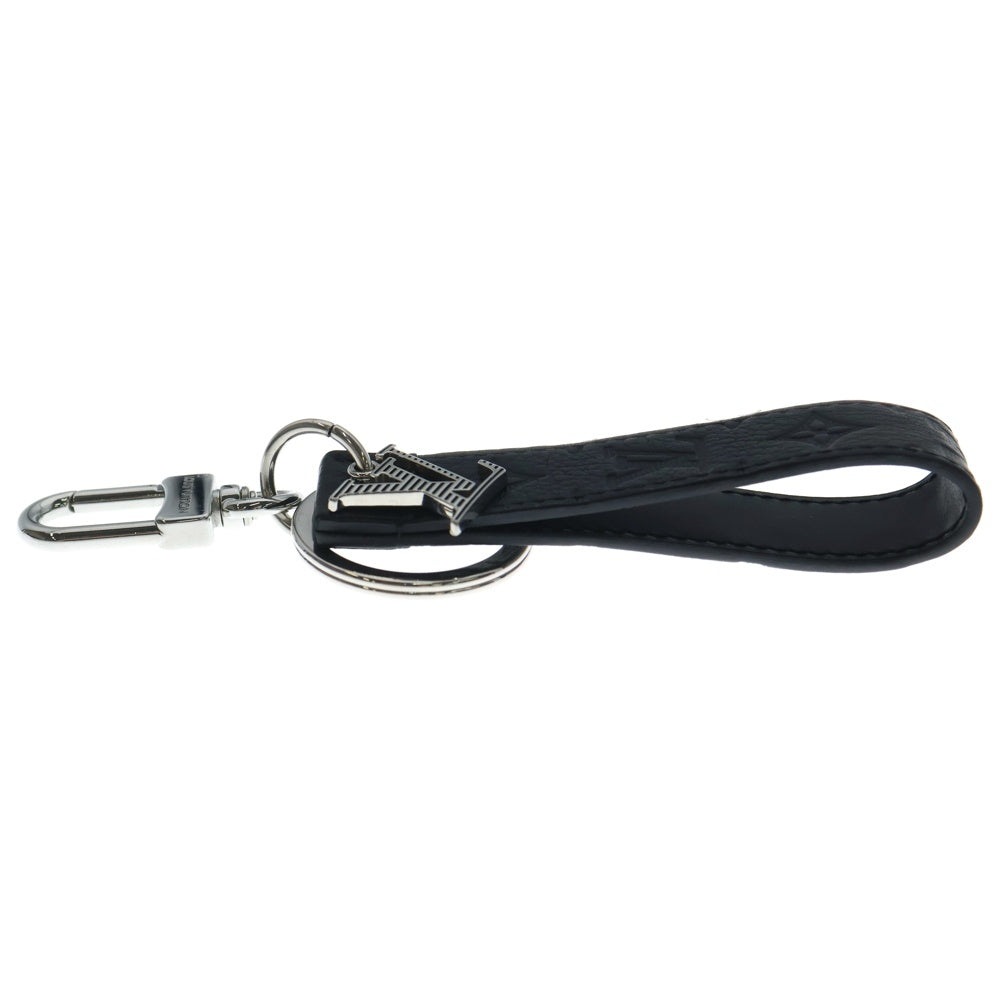 LOUIS VUITTON(ルイヴィトン) モノグラム シャドウ ポルトクレドラゴンヌ キーリング ブラック レザー M01298